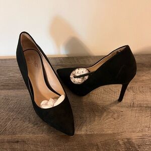 mix no 6 Black Suede heels (Danyah)